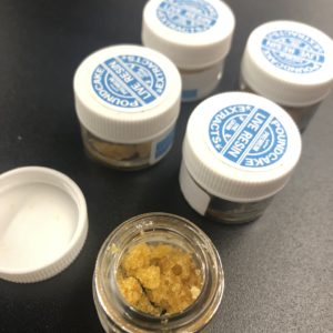 POUND CAKE LIVE RESIN- 1G - BLUEBERRY PIE