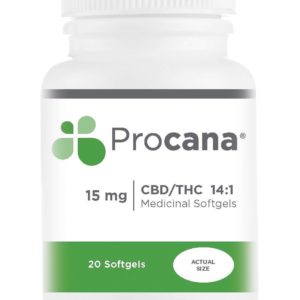 Procana Softgels CBD:THC 14:1