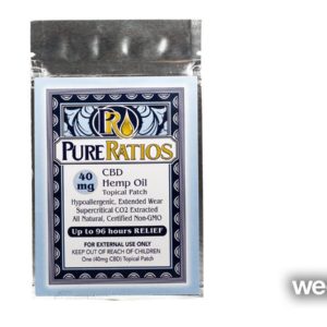 Pure Ratios CBD Pain Patch - Medical Only