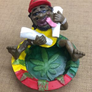 Rasta Man and Two Joints Ashtray