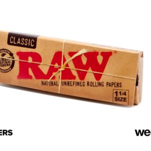 RAW - Organic Hemp Rolling Papers 1" 1/4"