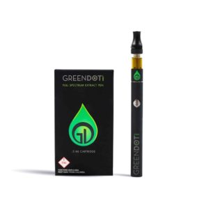 [REC] Green Dot 500mg Live Resin Cartridge