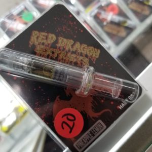 RED DRAGON EXTRACTS HALF GRAM SYRINGE PINEAPPLE LEMON