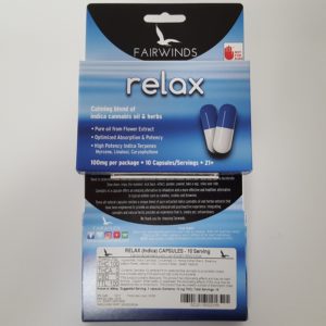Relax Caps 100mg/10pk by Fairwinds
