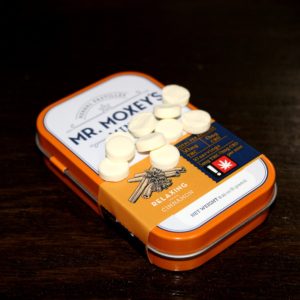 Relaxing Cinnamon Mints | 50mg THC (Mr. Moxey's Mints)