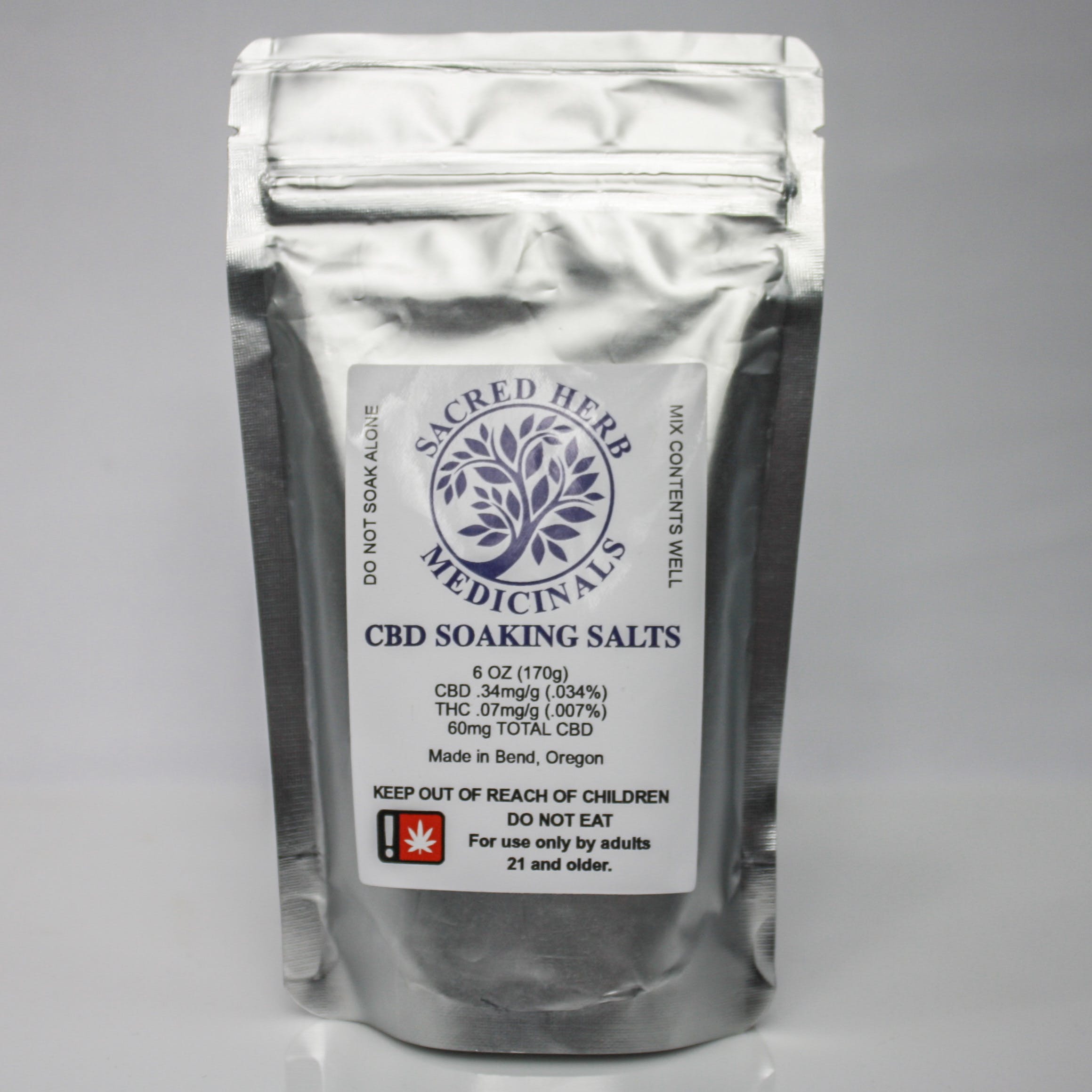 Sacred Herb | CBD Soaking Salts