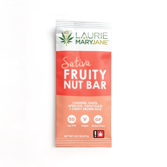 Sativa Fruity Nut Bar 50mg