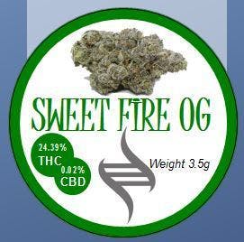 SD Strains Sweet Fire OG 3.5g Tin