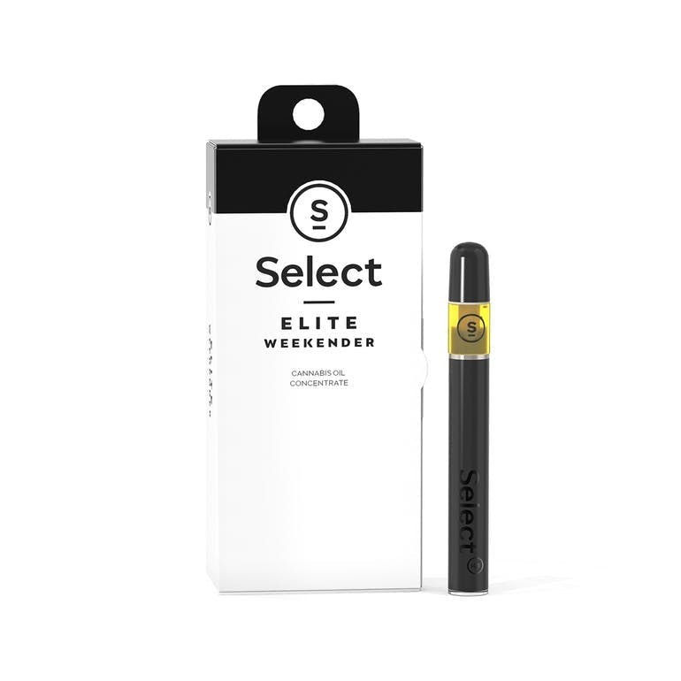 Select Elite- Weekender- Vanilla Kush .3g Disposable