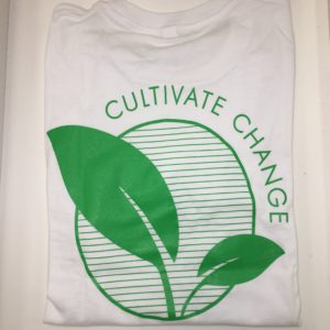 ShowGrow - White Leaft T-Shirt S