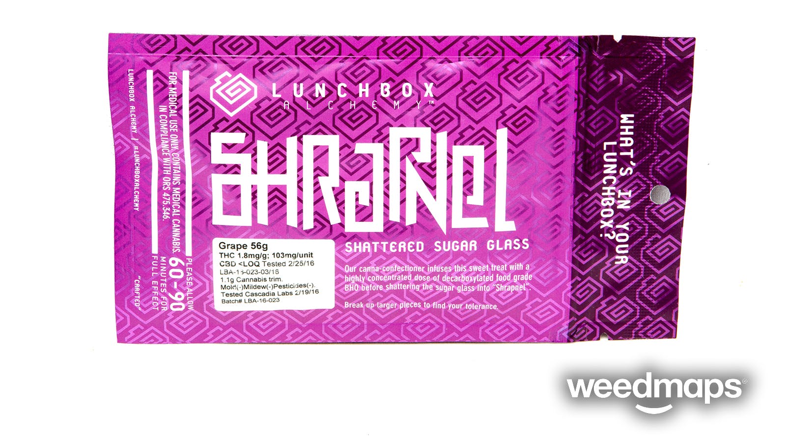 Shrapnel, Pink Label