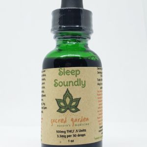 Sleep Soundly Indica 1oz 100mg THC