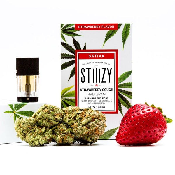 STIIZY Cartridge: Strawberry Cough