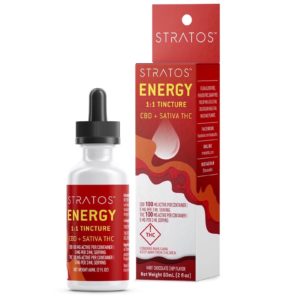 Stratos 1:1 CBD :THC Energy Tincture