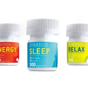 Stratos ENERGY 100mg THC Tablets