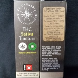 Sun God Ra THC Tincture (Sativa)