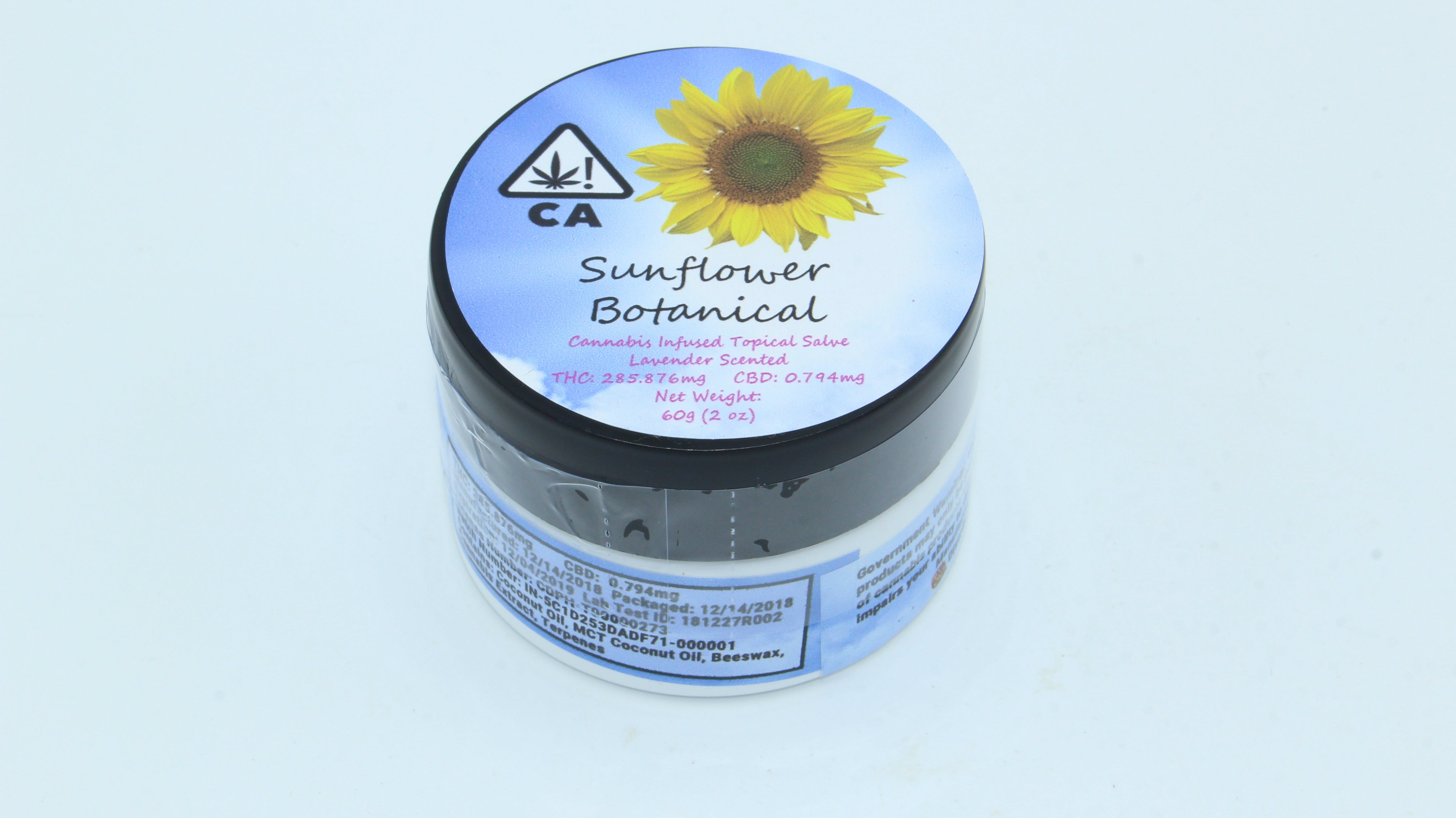 topicals-sunflower-botanical-thc-balm-lavender