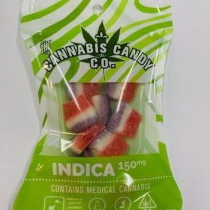 The Cannabis Candy Co: Very Berry 150mg (Indica)