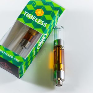 Timeless Vapes Cartridge - GG#4 (f.k.a. Gorilla Glue #4)