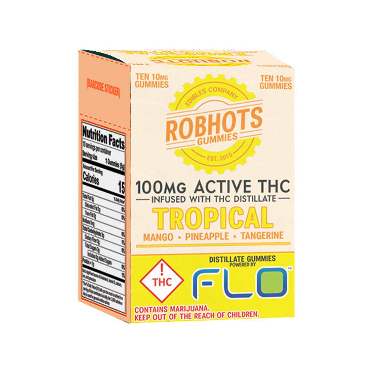 Tropical 100mg Robhots Gummy Multipack (REC)