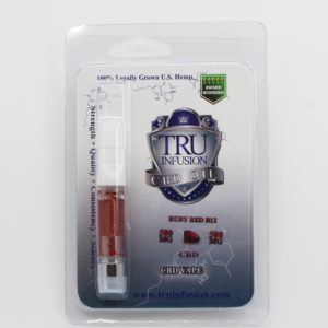 TRU Infusion CBD Cartridge Ruby Red w/ B12 500mg
