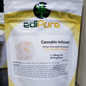 White Chocolate Marshmallow Bites - EdiPure