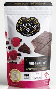 Wild Raspberry Chocolate Bar by Cloud 9