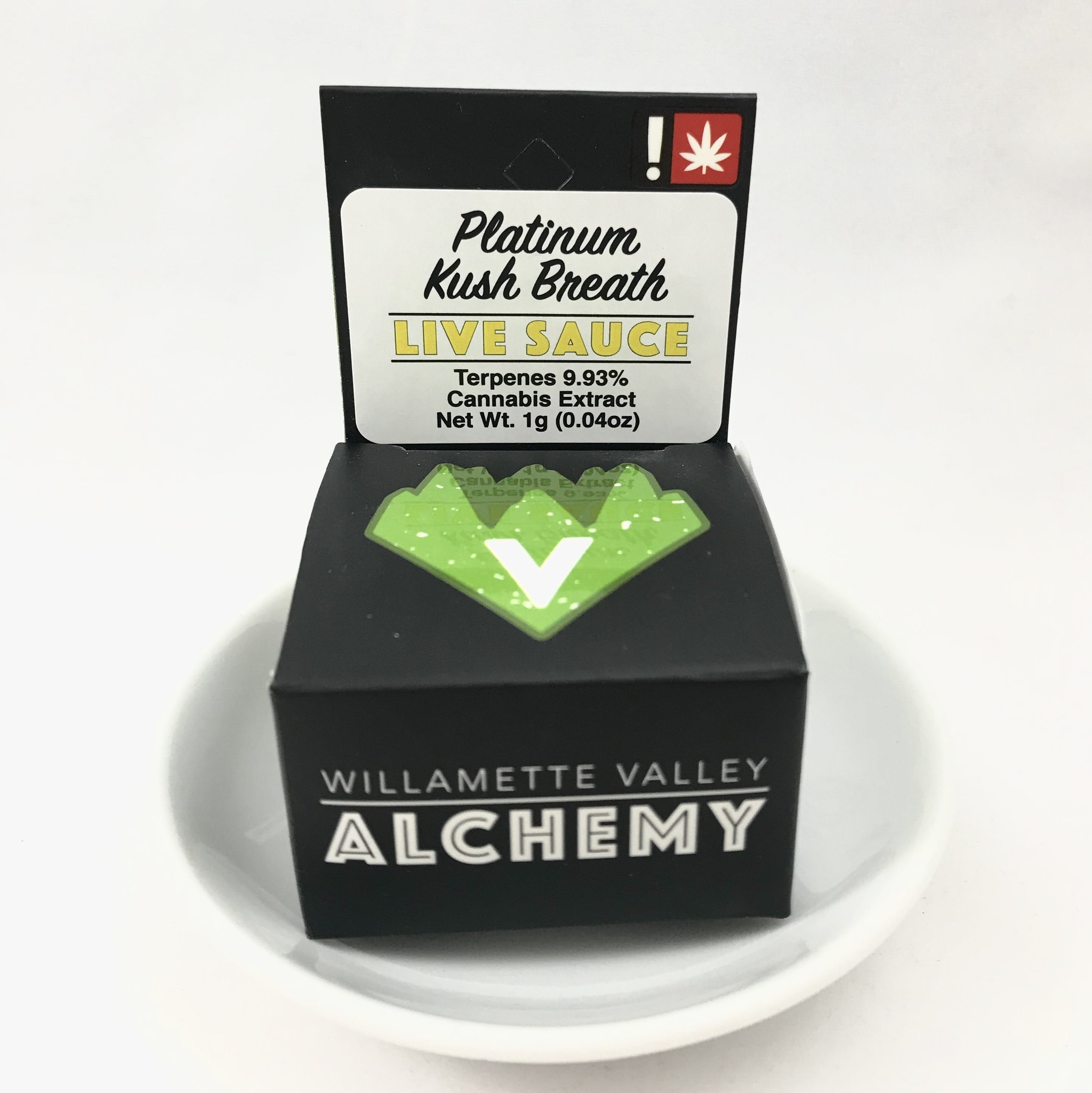 WILLAMETTE VALLEY ALCHEMY- Platinum Kush Breath Live Sauce