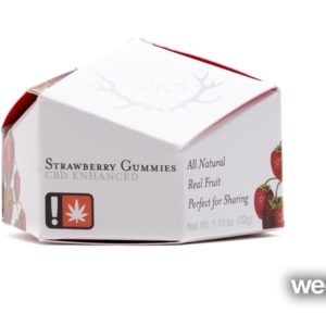 WYLD Strawberry CBD Gummies