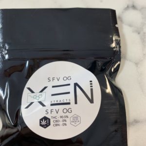 Xen Vape Cartridges in Do Si Do, Blue Dream, SFV GO, Grand Daddy Purp